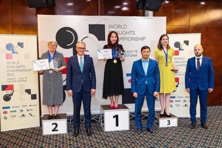 Украинская шашистка Мотричко завоевала "бронзу" на чемпионате мира в Таллине