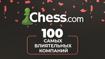 Chess.com вошел в список 100 самых влиятельных компаний